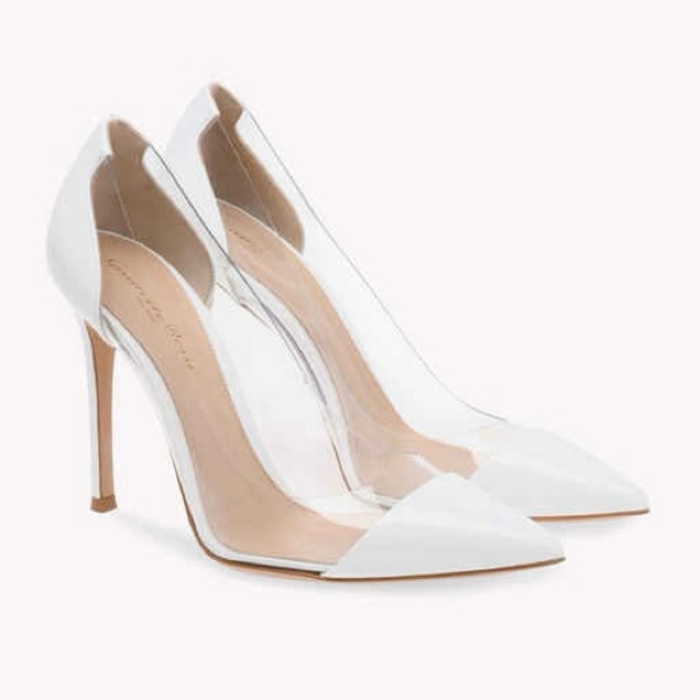 Gianvito Rossi White Heels